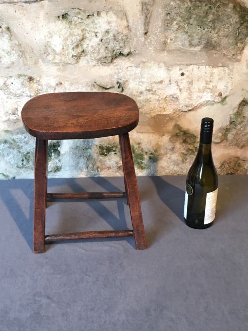 COUNTRYMADE FRUITWOOD STOOL - ADDITIONAL PHOTO 1