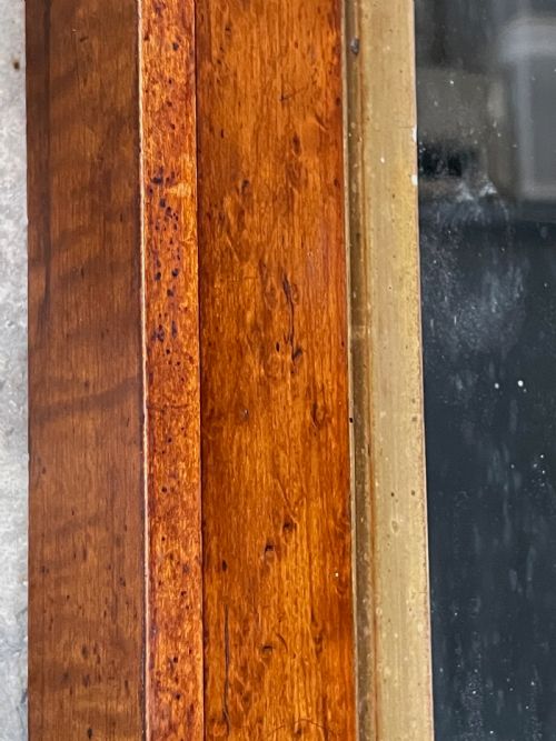 BEST QUALITY BIRD'S EYE MAPLE MIRROR - ADDITIONAL PHOTO 6