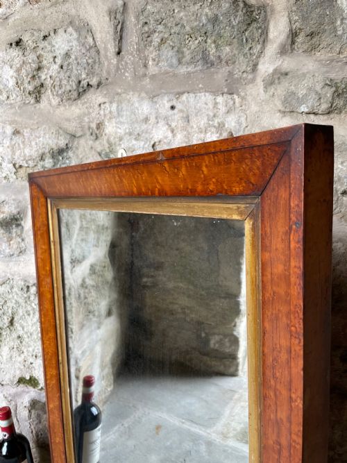 BEST QUALITY BIRD'S EYE MAPLE MIRROR - ADDITIONAL PHOTO 11