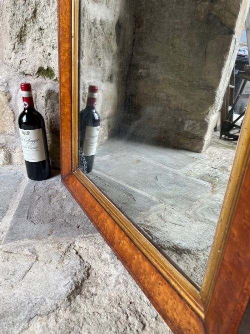 BEST QUALITY BIRD'S EYE MAPLE MIRROR - ADDITIONAL PHOTO 12