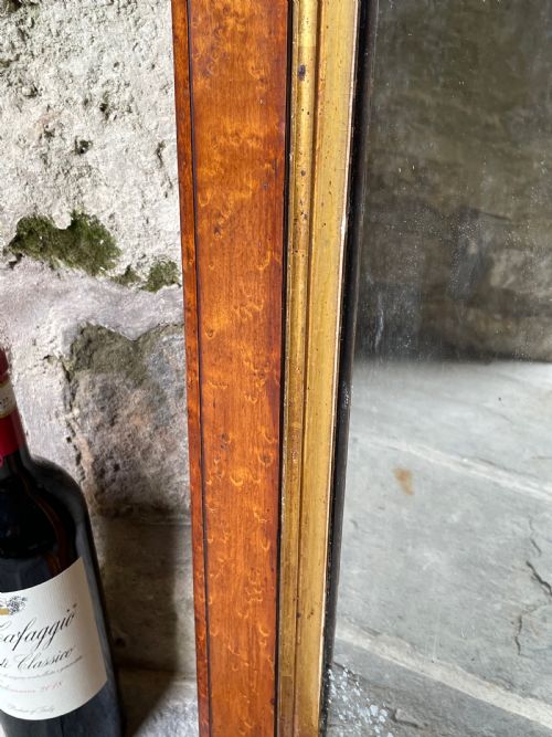 BEST QUALITY BIRD'S EYE MAPLE MIRROR - ADDITIONAL PHOTO 13