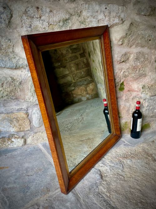 BEST QUALITY BIRD'S EYE MAPLE MIRROR - ADDITIONAL PHOTO 17