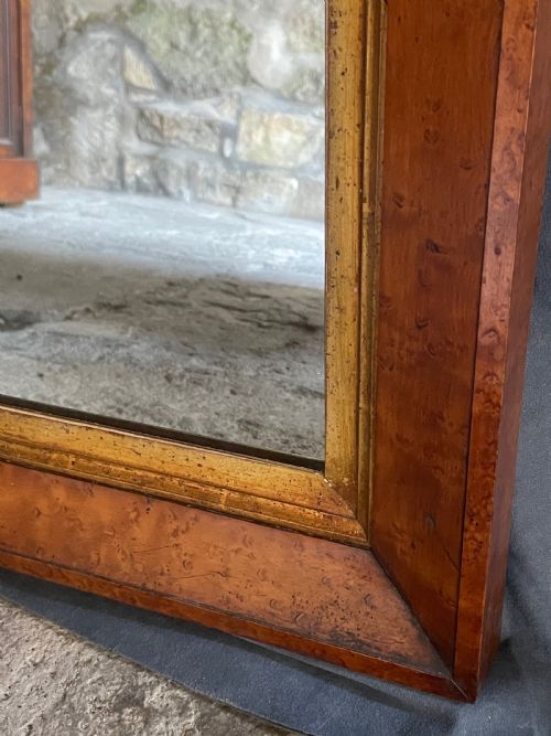 BEST QUALITY BIRD'S EYE MAPLE MIRROR - ADDITIONAL PHOTO 24