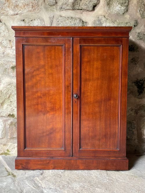 fine twodoor cupboardbookcase - CATEGORY: ANTIQUE CUPBOARDS - DATED 1880