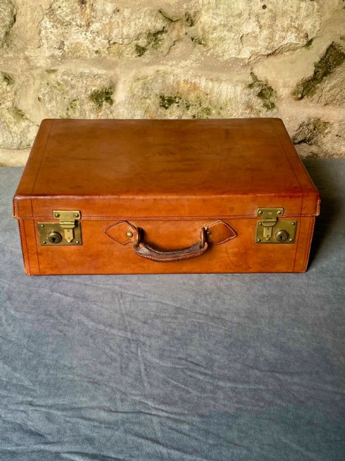 LUGGAGE A TOP QUALITY LEATHER SUITCASE - ADDITIONAL PHOTO 10