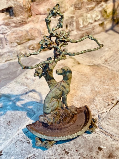 CAST IRON STICK STAND UMBRELLA STAND - ADDITIONAL PHOTO 1