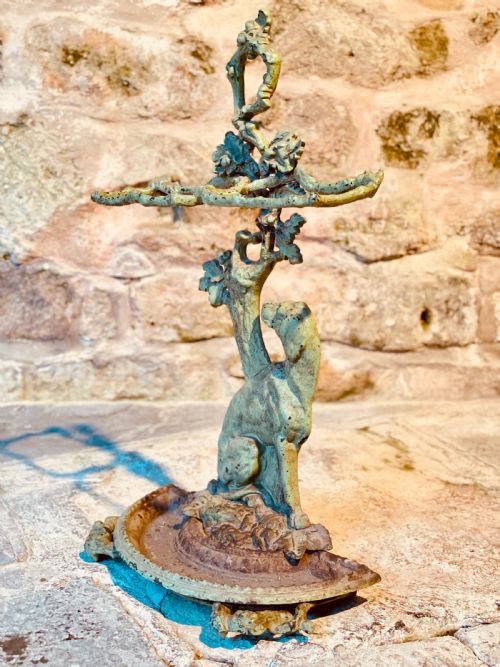CAST IRON STICK STAND UMBRELLA STAND - ADDITIONAL PHOTO 2