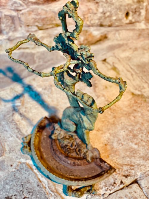 CAST IRON STICK STAND UMBRELLA STAND - ADDITIONAL PHOTO 4