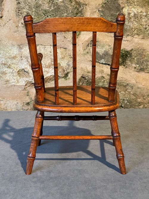 BEAUTIFUL VICTORIAN MINIATURE CHAIR - ADDITIONAL PHOTO 7