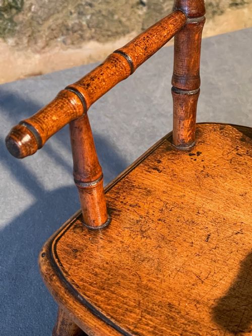 BEAUTIFUL VICTORIAN MINIATURE CHAIR - ADDITIONAL PHOTO 12