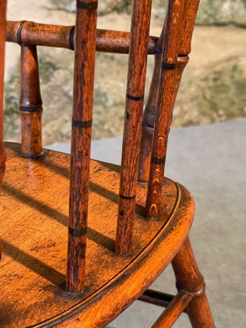 BEAUTIFUL VICTORIAN MINIATURE CHAIR - ADDITIONAL PHOTO 14