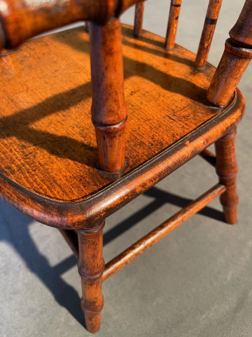 BEAUTIFUL VICTORIAN MINIATURE CHAIR - ADDITIONAL PHOTO 18