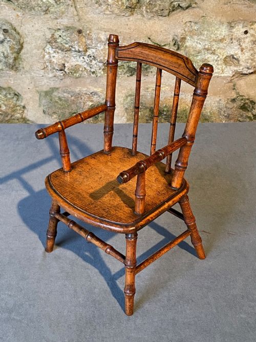 BEAUTIFUL VICTORIAN MINIATURE CHAIR - ADDITIONAL PHOTO 23