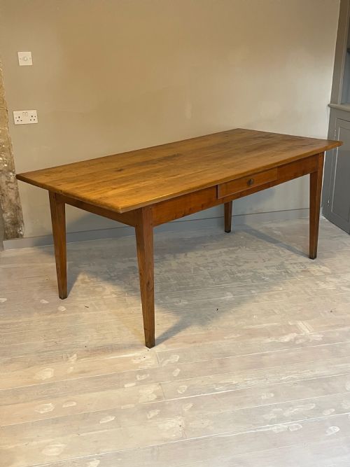 kitchen refectory dining table - CATEGORY: ANTIQUE TABLES - DATED 19TH CENTURY