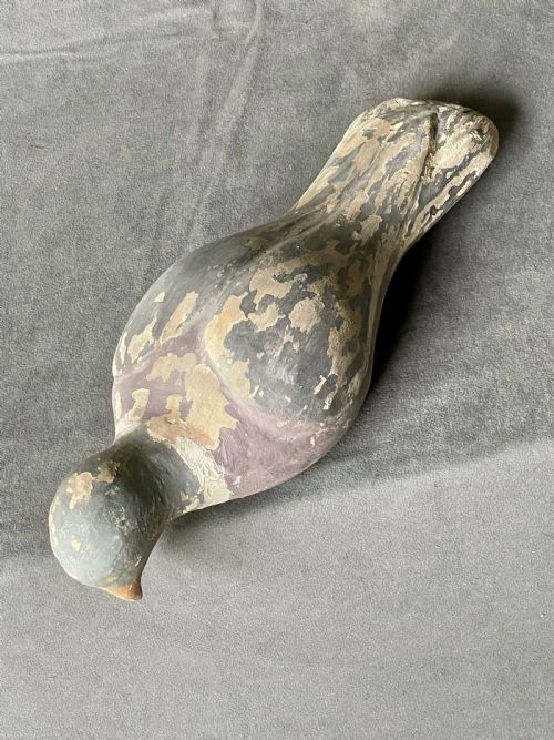 THREE DECOY PIGEON FIGURES - ADDITIONAL PHOTO 10