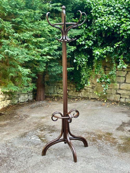 FINE BENTWOOD HAT AND COAT HALL STAND - ADDITIONAL PHOTO 5