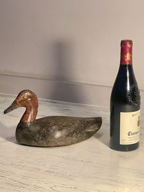 A STUNNING EDWARDIAN DECOY DUCK - ADDITIONAL PHOTO 9