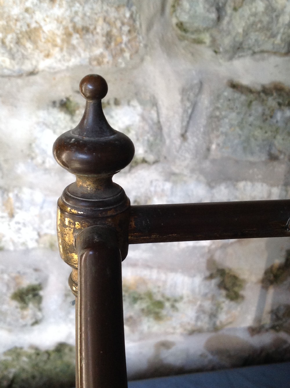 Late Victorian brass & iron stick/umbrella stand View XII