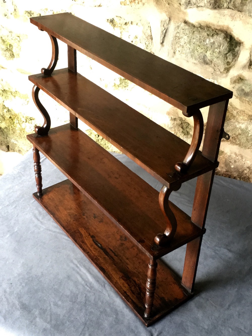 Fine set of 19th century wall shelves View V
