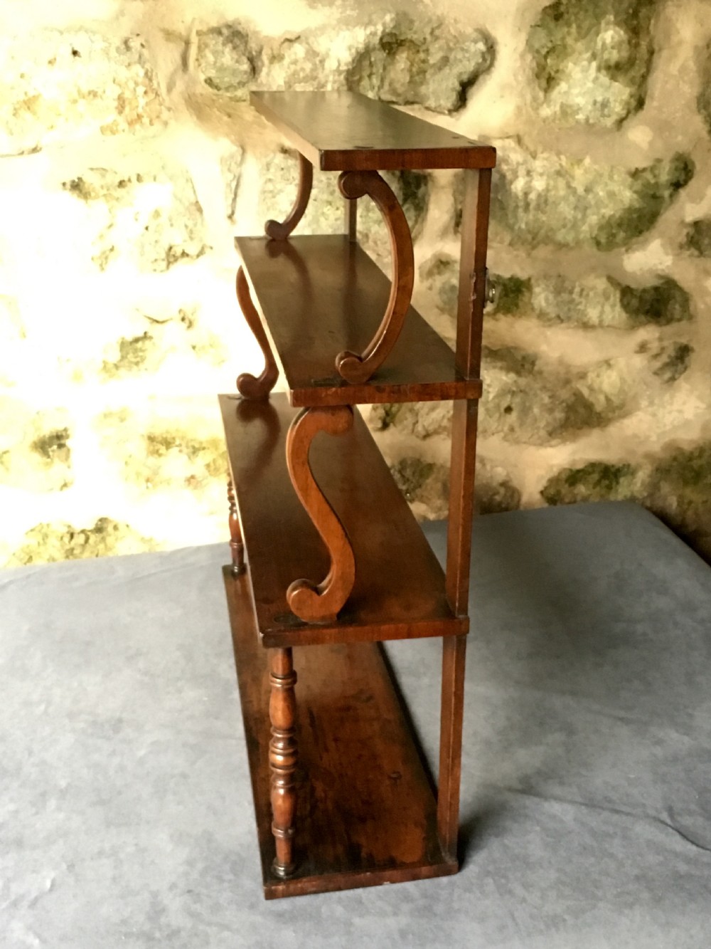 Fine set of 19th century wall shelves View VIII