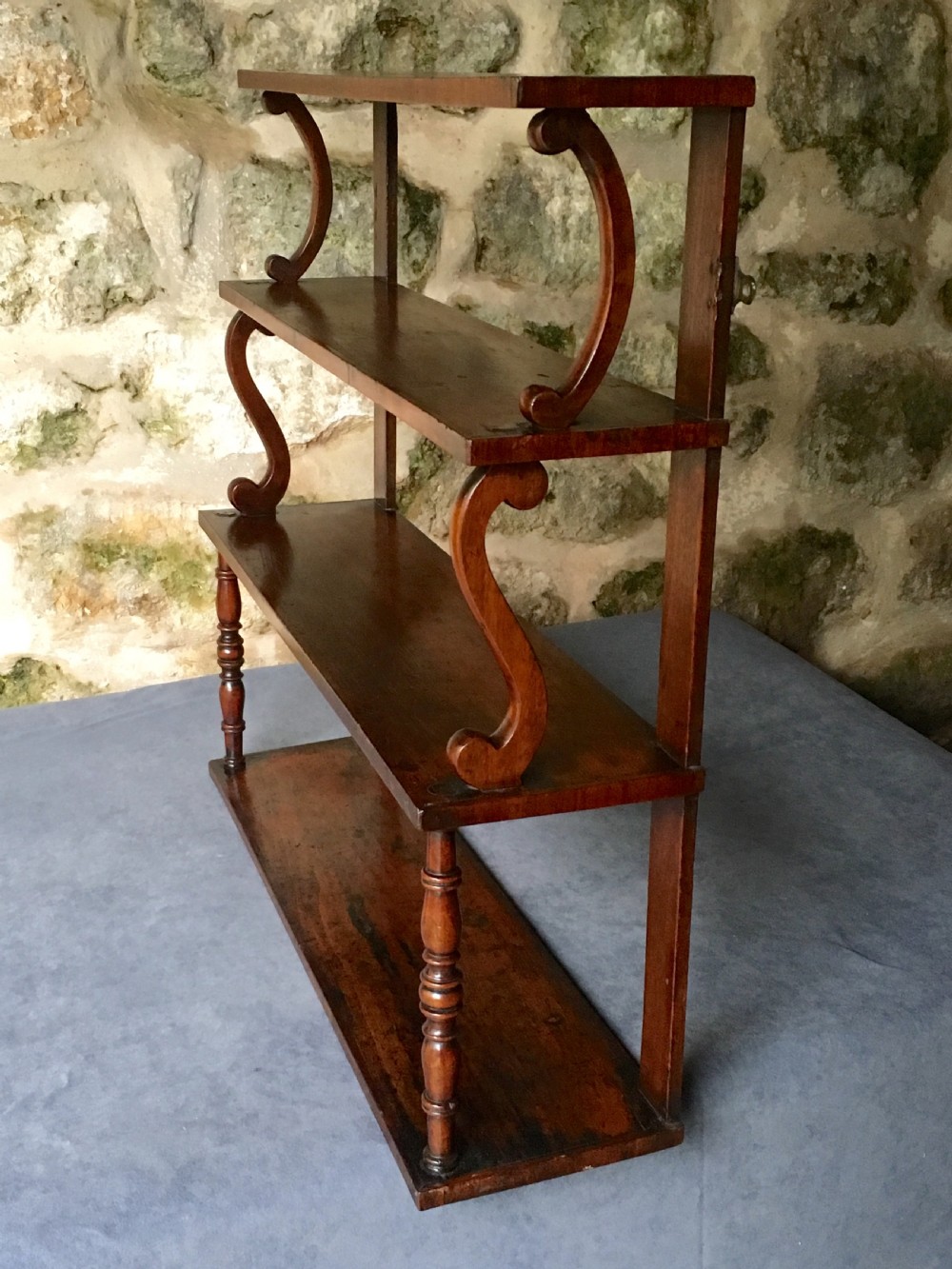 Fine set of 19th century wall shelves View IX