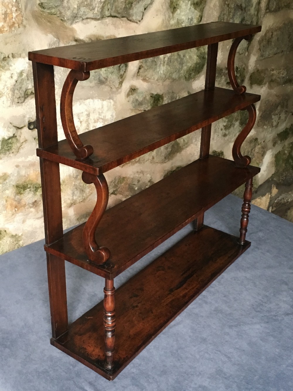 Fine set of 19th century wall shelves View X