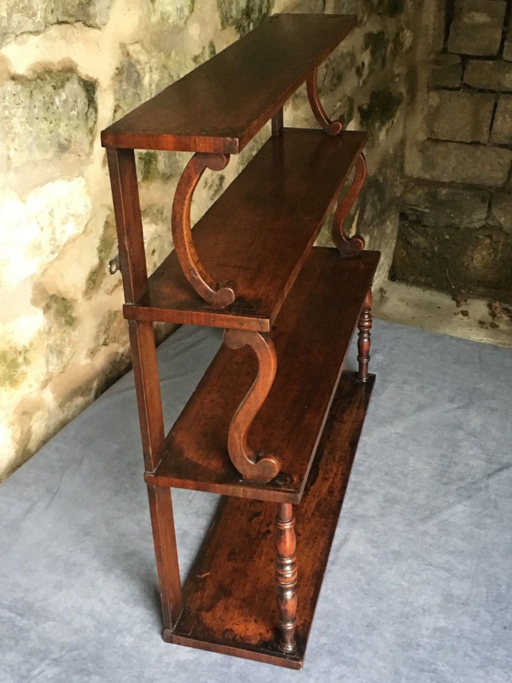 Fine set of 19th century wall shelves View XI