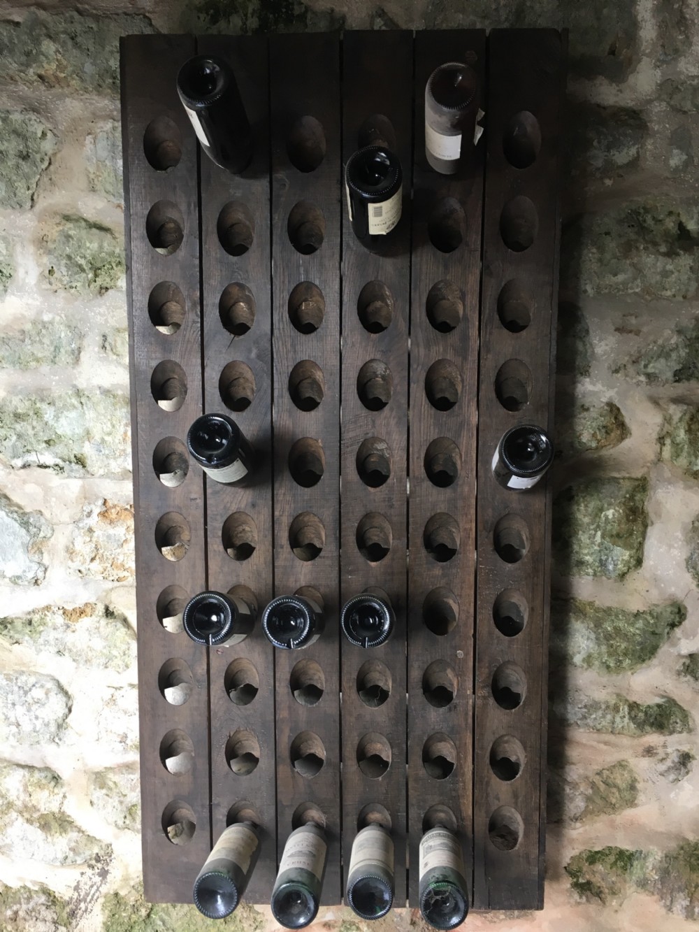 Wall-mounted wine rack View VII