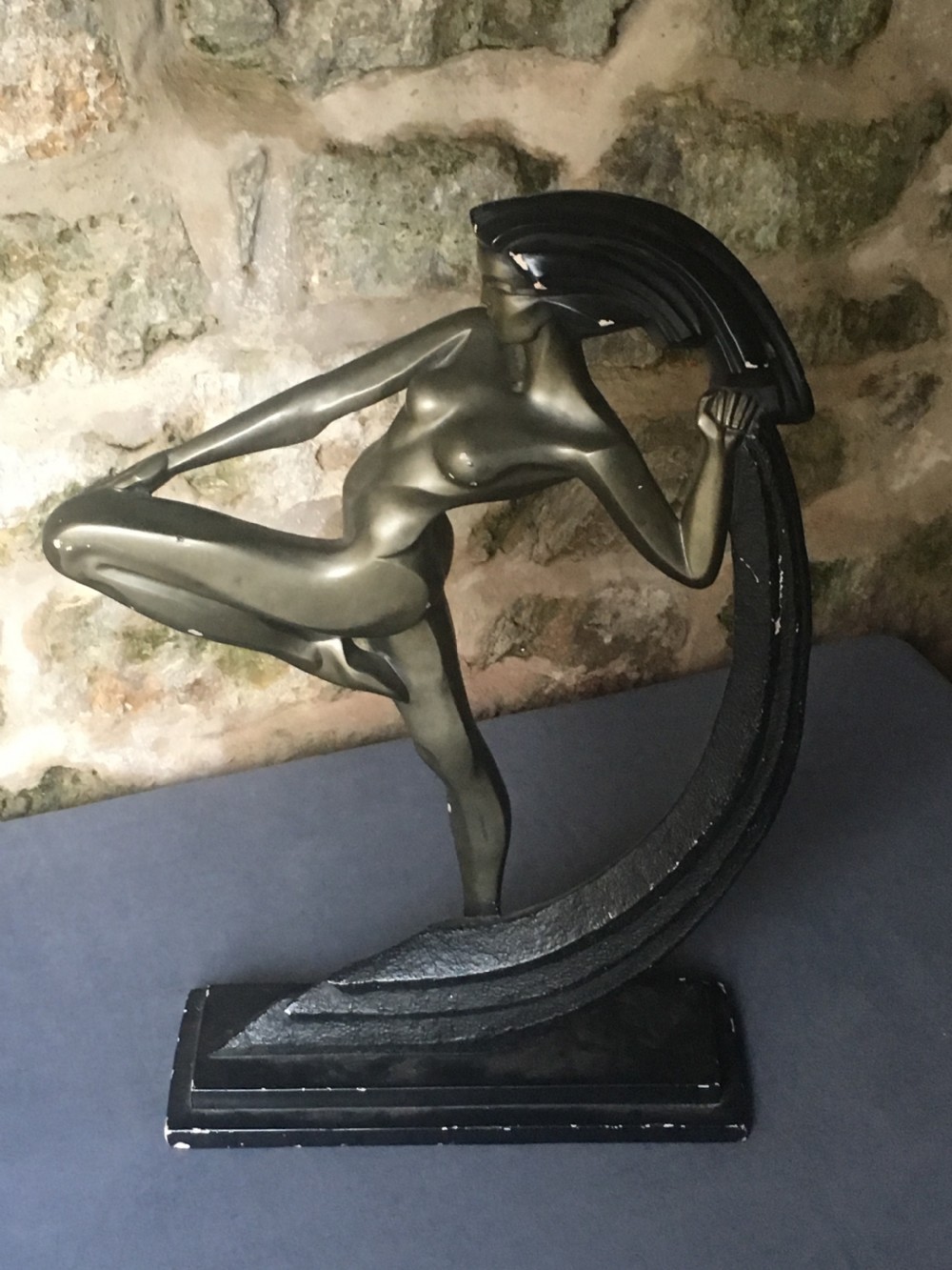 Large Art Deco figure View VI