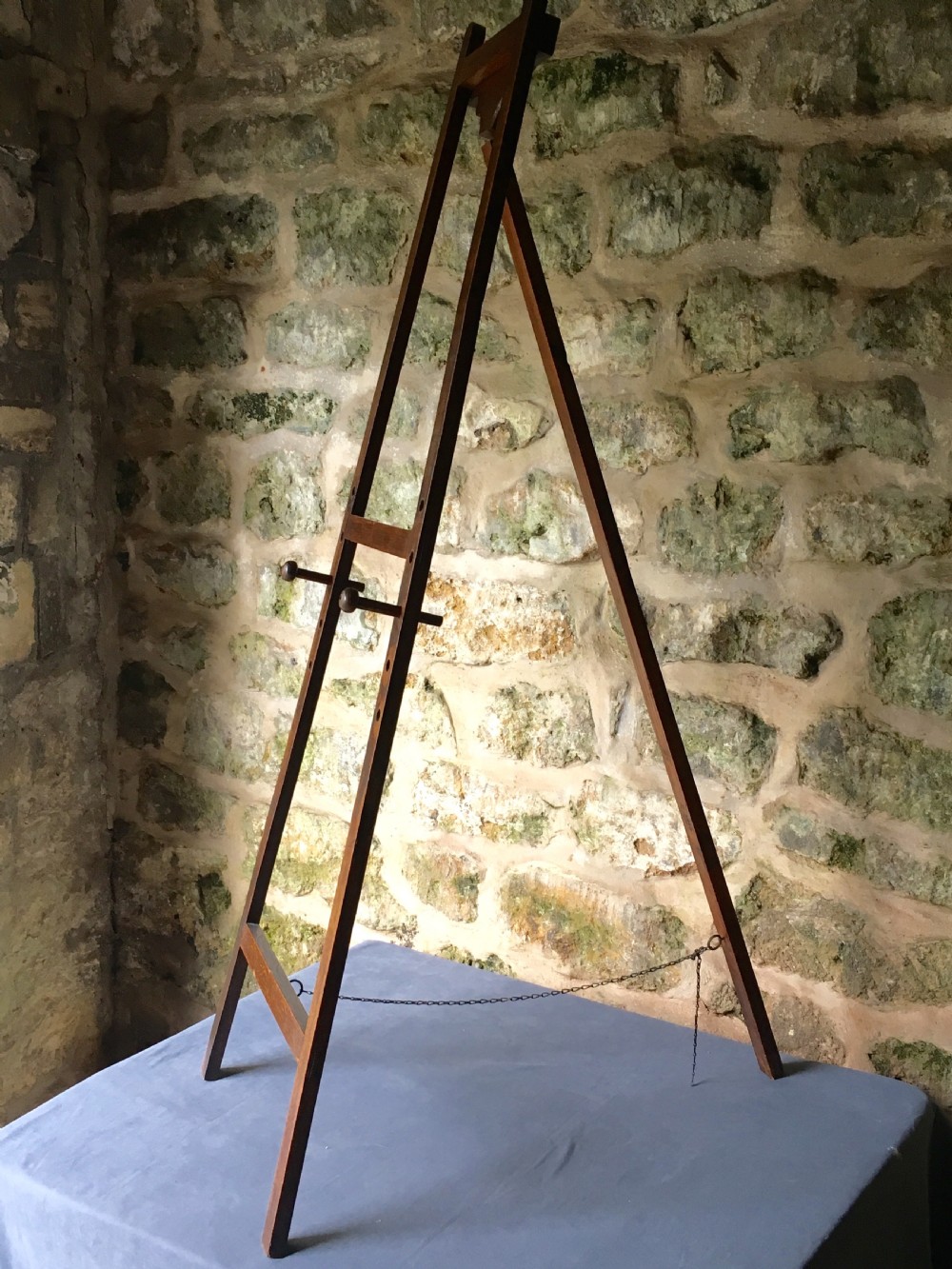Early c20th oak easel View IV