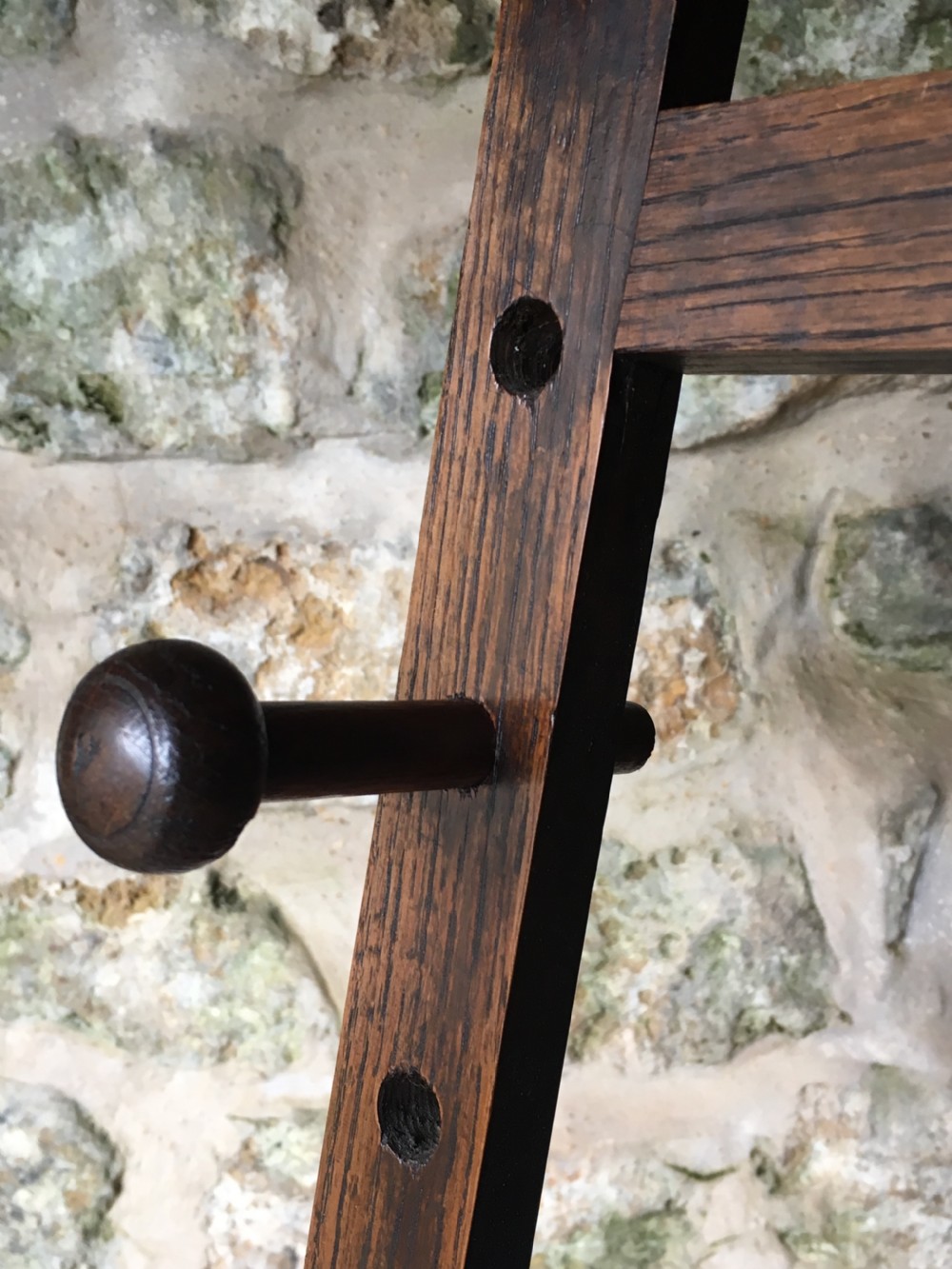 Early c20th oak easel View V