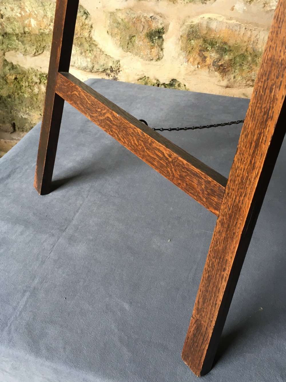 Early c20th oak easel View VIII