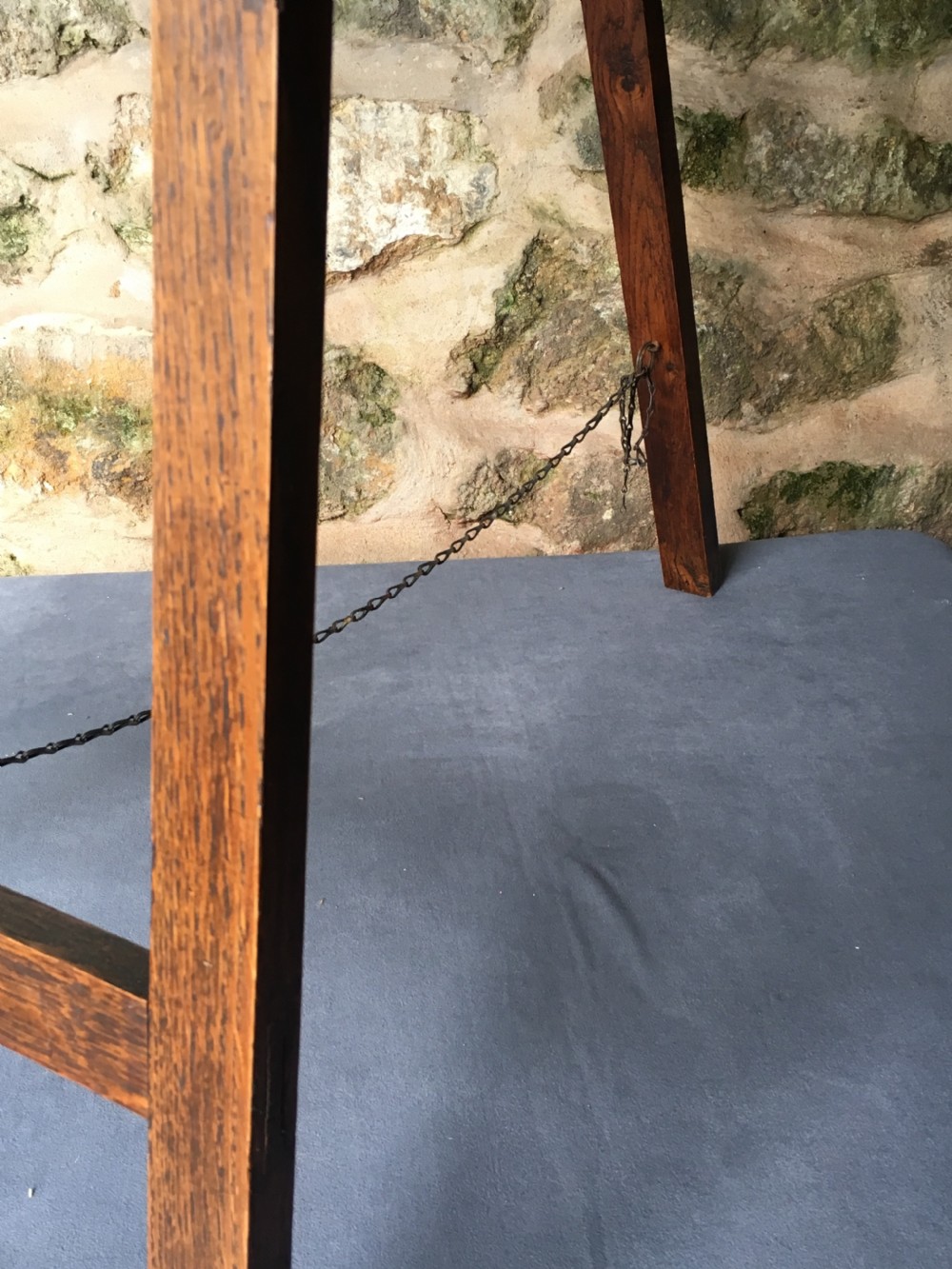 Early c20th oak easel View IX