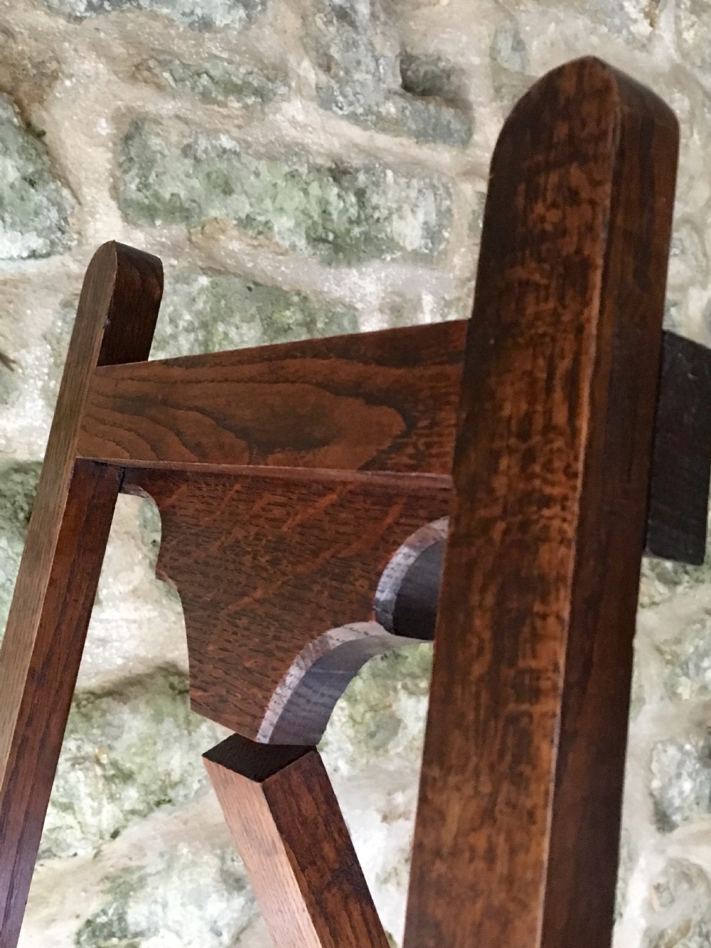 Early c20th oak easel View X