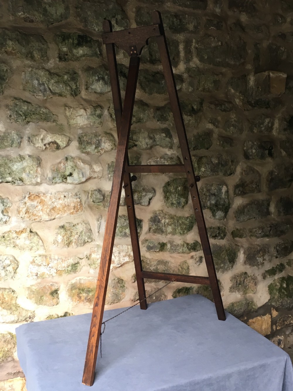 Early c20th oak easel View XIV