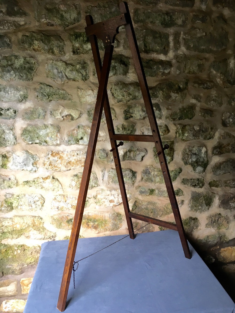 Early c20th oak easel View XVI