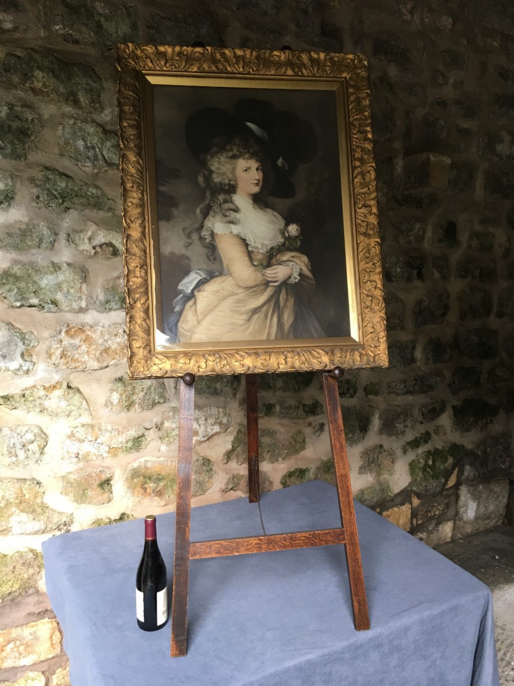 Early c20th oak easel View XXII
