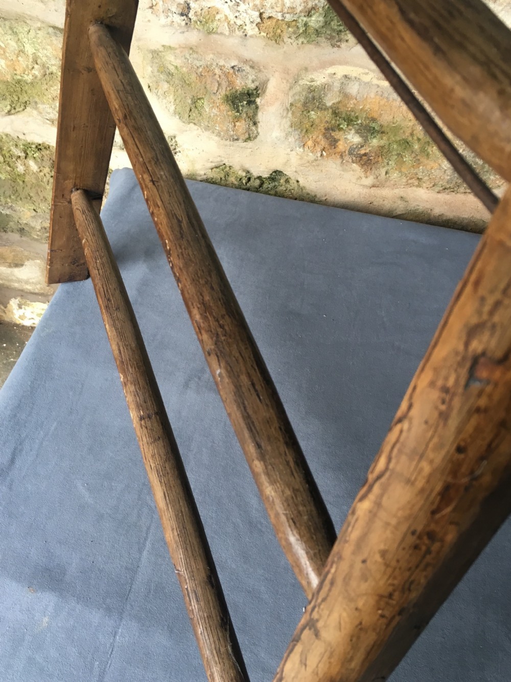 Fruit picker's ladder — towel rail View X