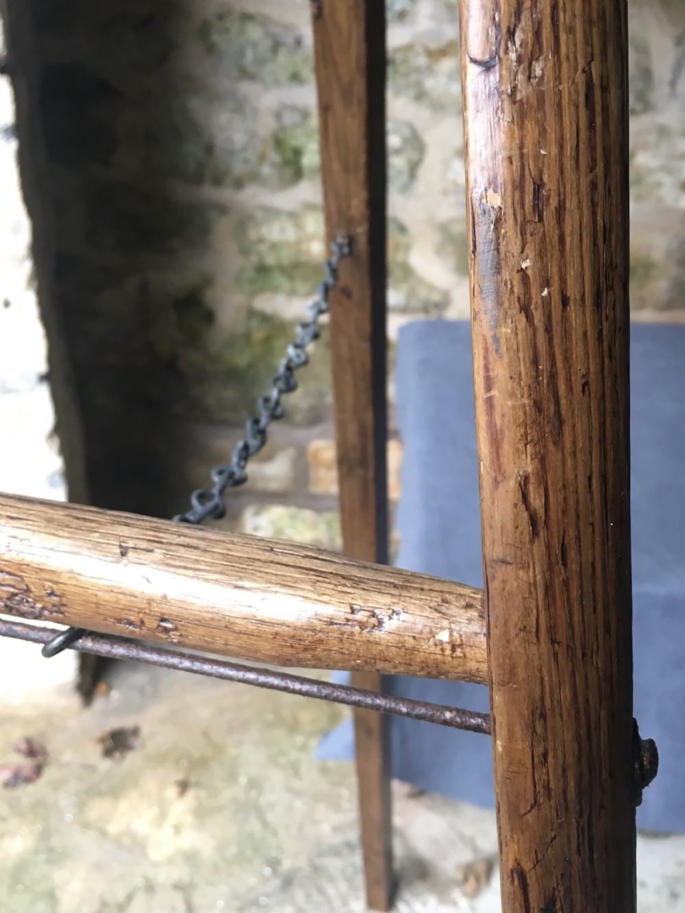 Fruit picker's ladder — towel rail View XV