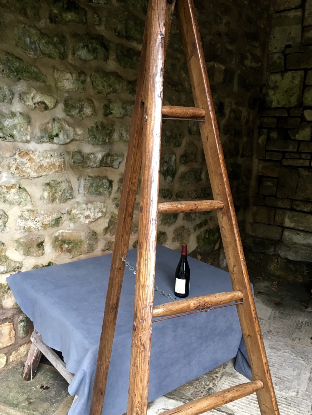 Fruit picker's ladder — towel rail View XVI
