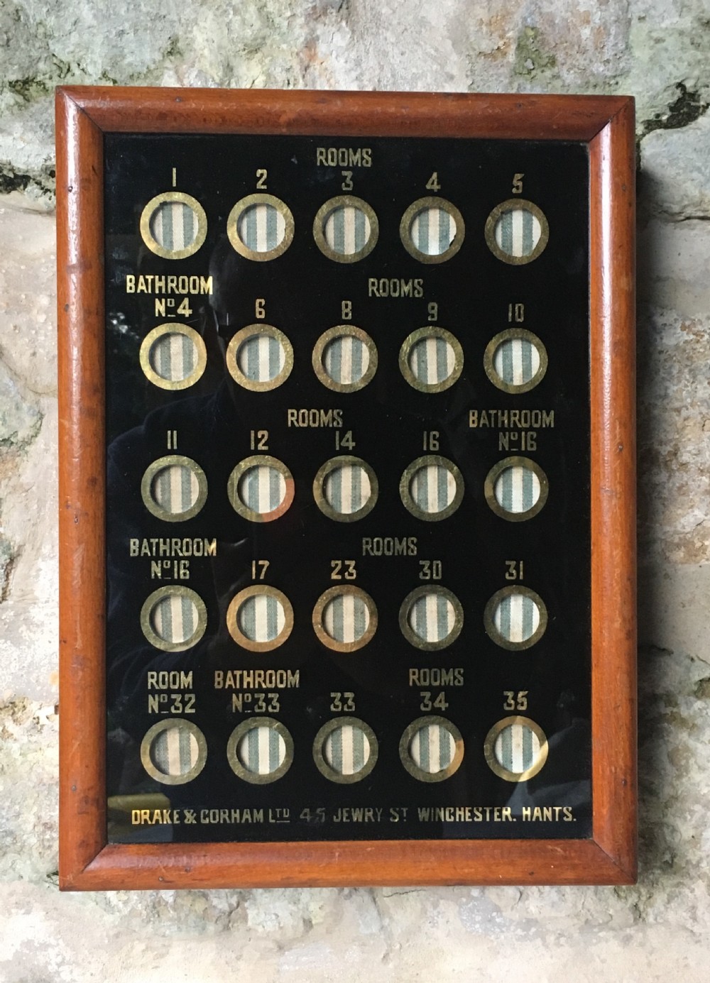 An exceptional butler's bell box