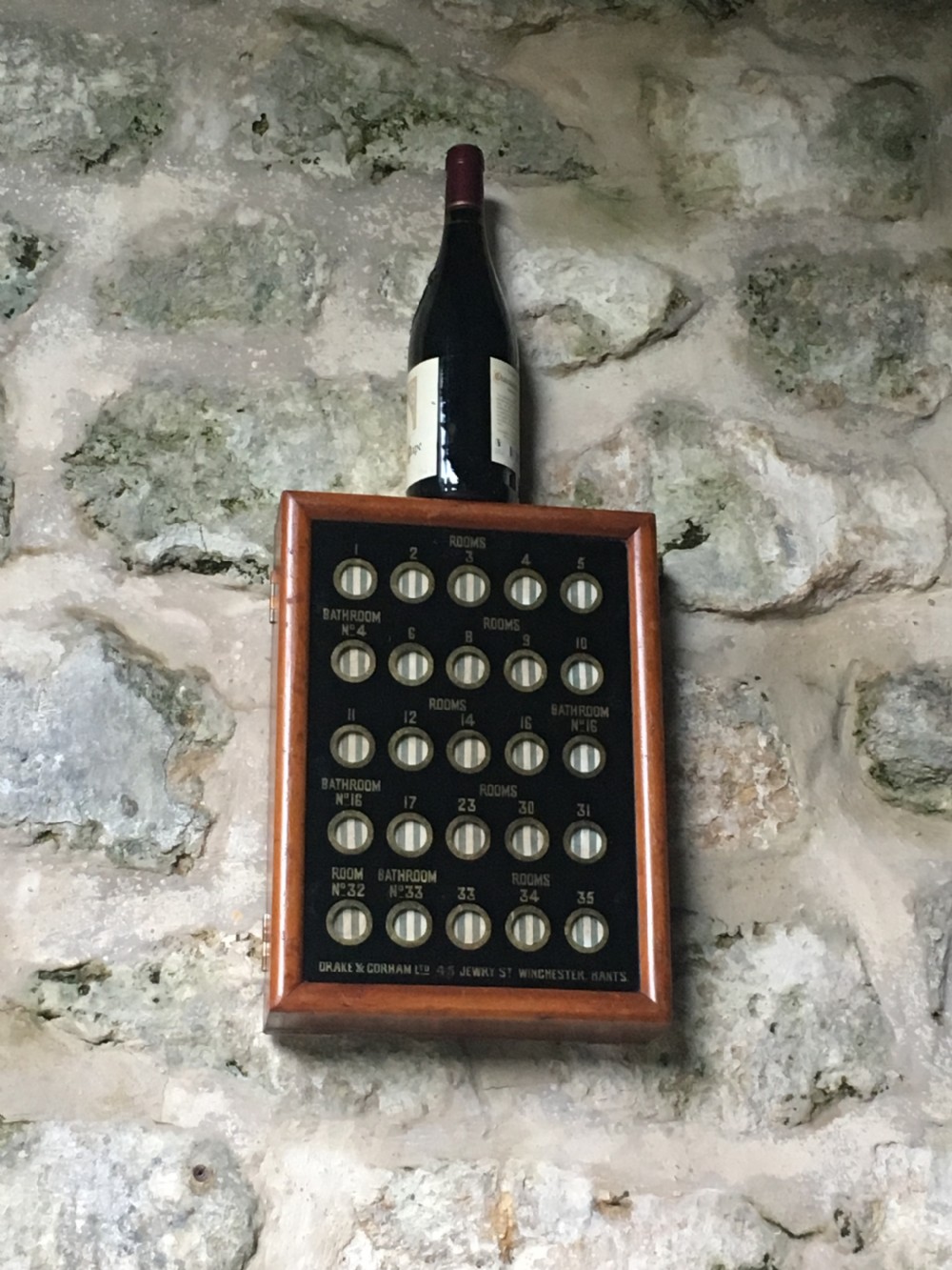 An exceptional butler's bell box View II