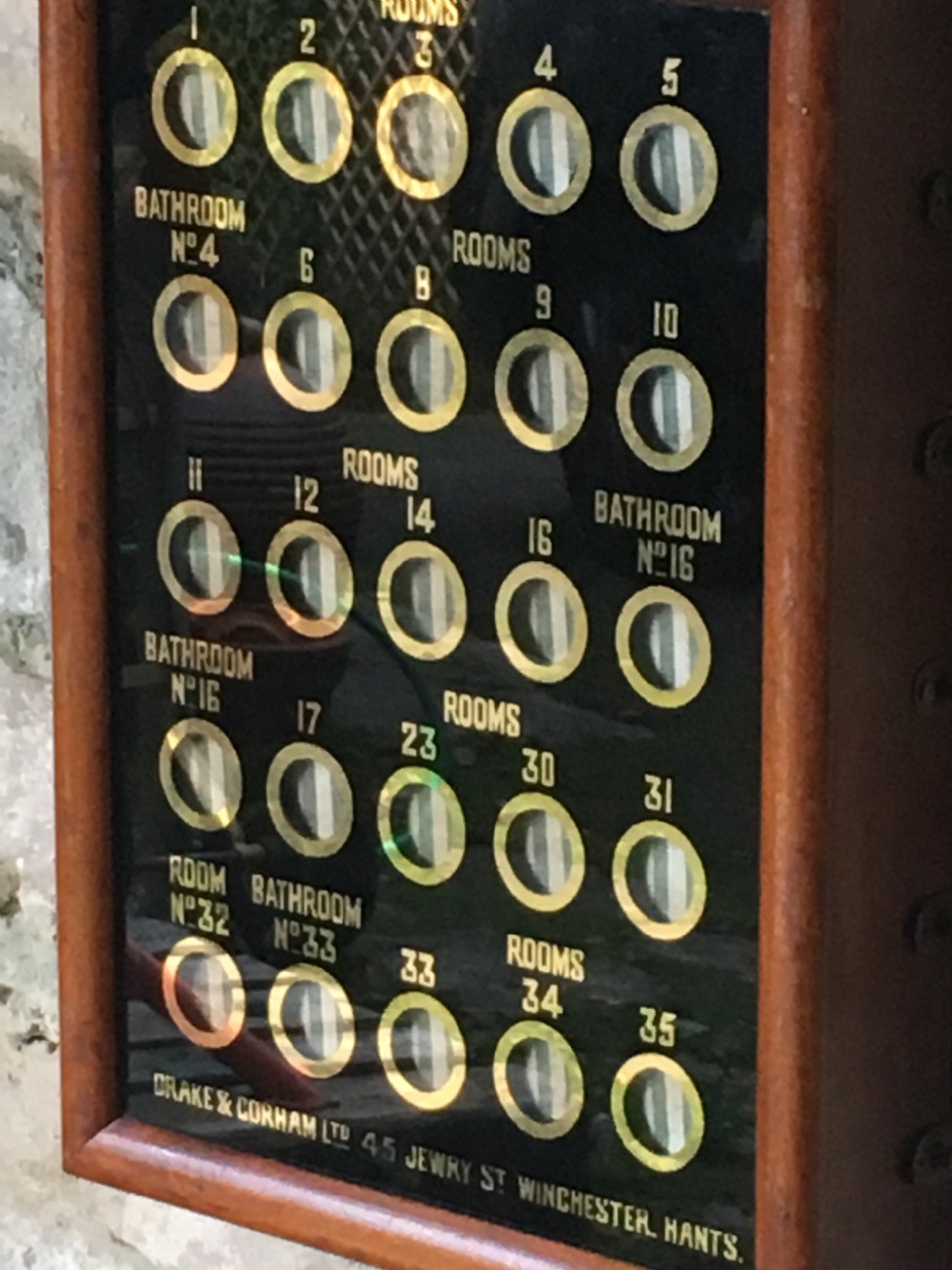 An exceptional butler's bell box View XIII