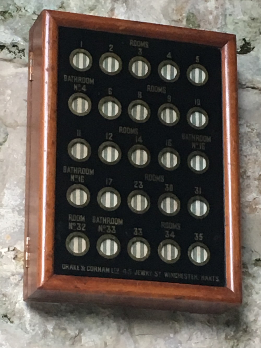 An exceptional butler's bell box View XV