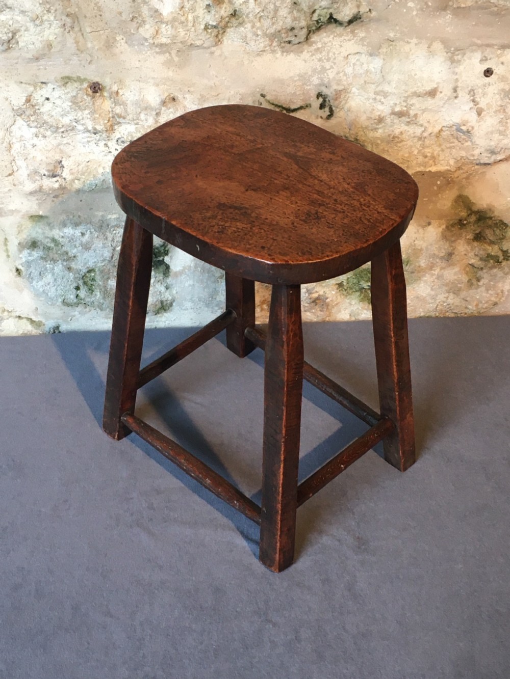 Country-made fruitwood stool View X