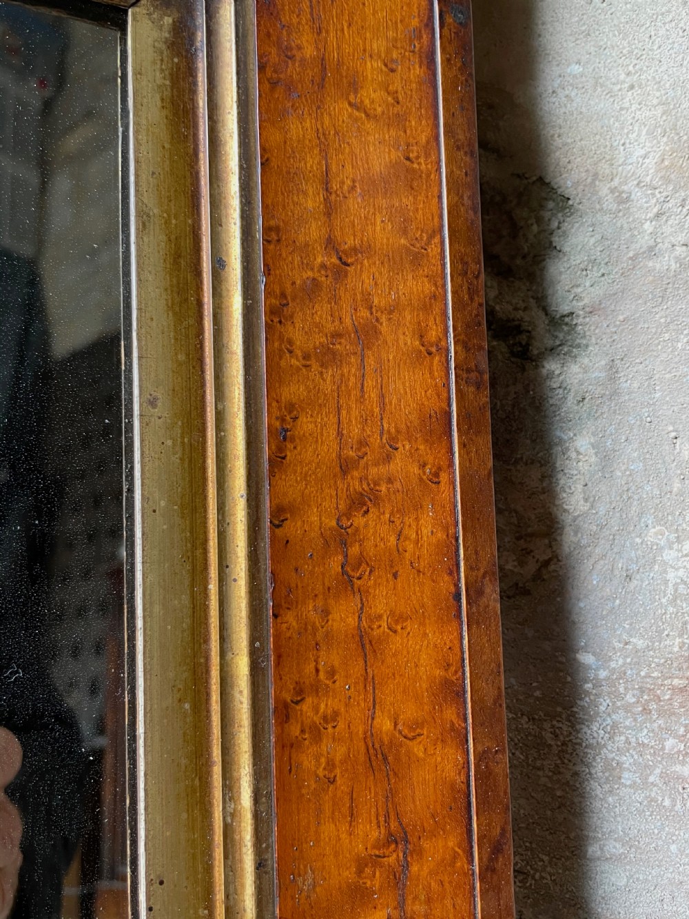Best quality bird's eye maple mirror View XX