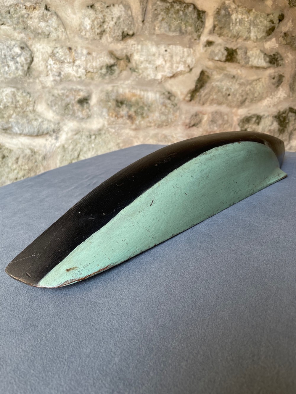 Early 20th century half-hull yacht model View III