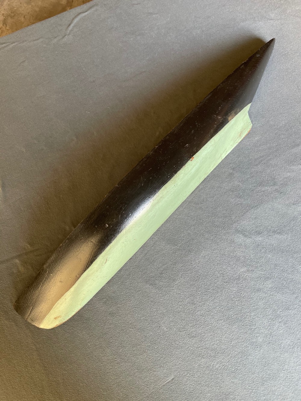 Early 20th century half-hull yacht model View IV