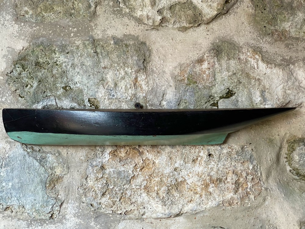 Early 20th century half-hull yacht model View XXVI