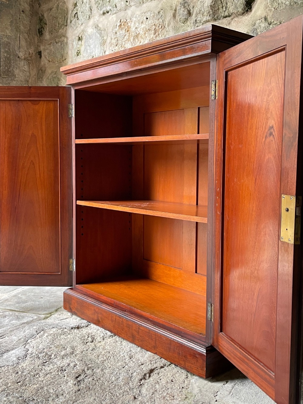 Fine two-door cupboard/bookcase View XIII